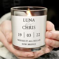Personalised Couples Jar Candle Extra Image 2 Preview
